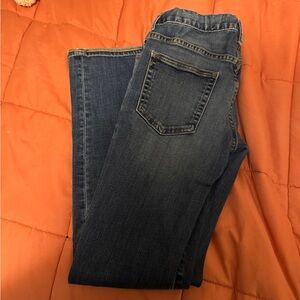 GAP Dark Blue Straight Leg Jeans